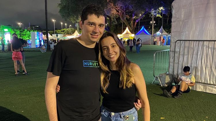 Accountant Tales Campos Fransciso, 29, went to GRLS to accompany his wife - Flávio Ismerim/UOL - Flávio Ismerim/UOL